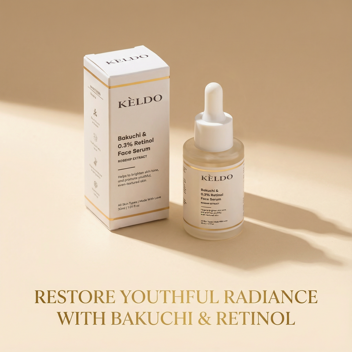 Bakuchi & 0.3% Retinol Face Serum