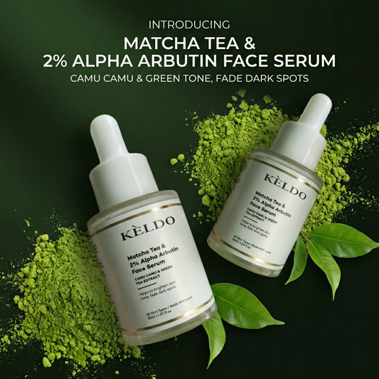Matcha Tea & 2% Alpha Arbutin Face Serum